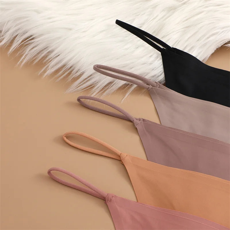 9PCS Seamless Panties Women's G-String Thongs Solid Color No Trace Underwear Female Low Rise Sexy Lingerie Comfortable Underpant