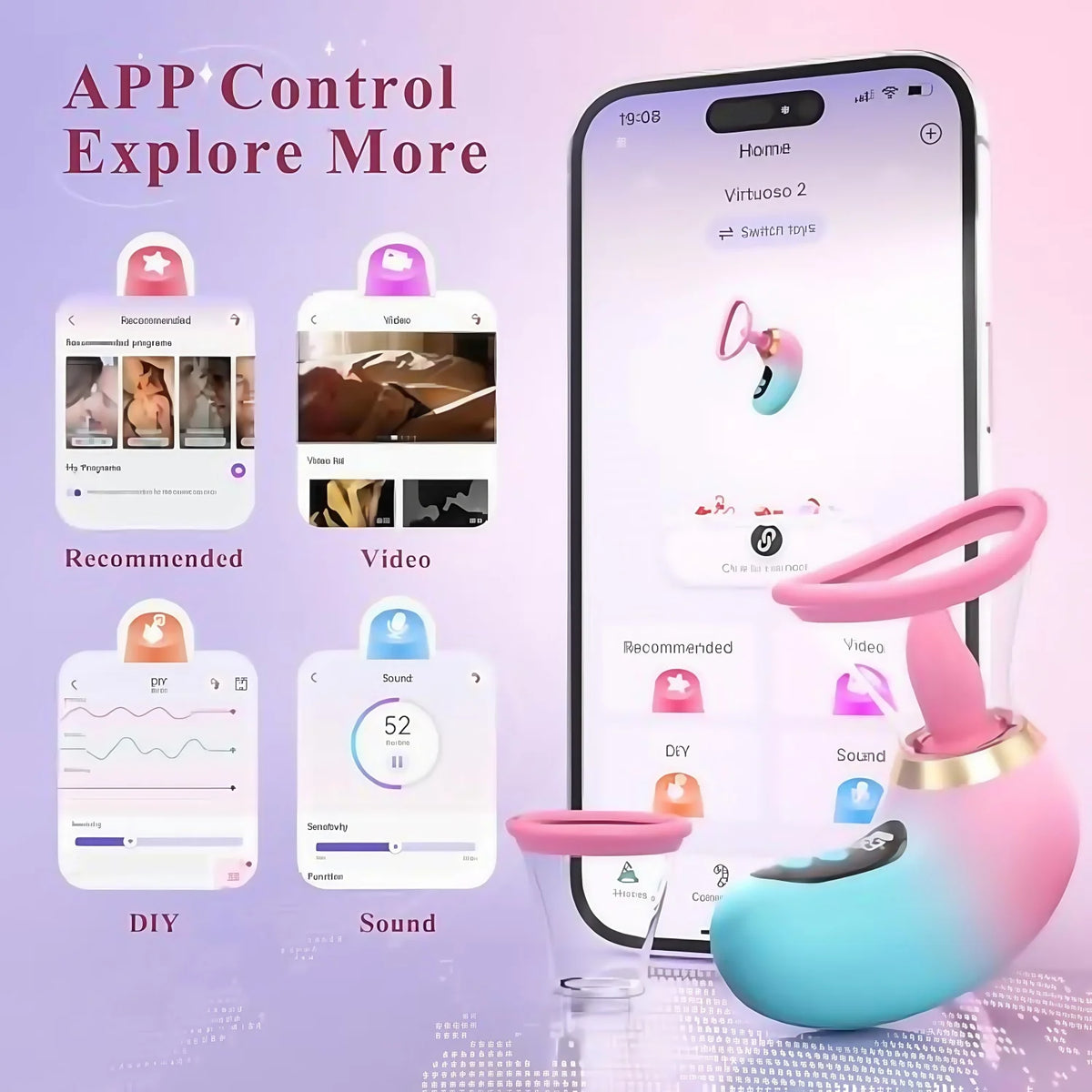 5-in-1 APP-Control Smart Personal Massager
