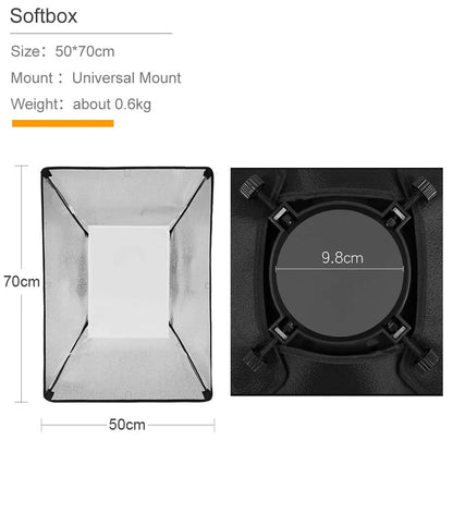 Content Kit with Stands & Light Modifiers
