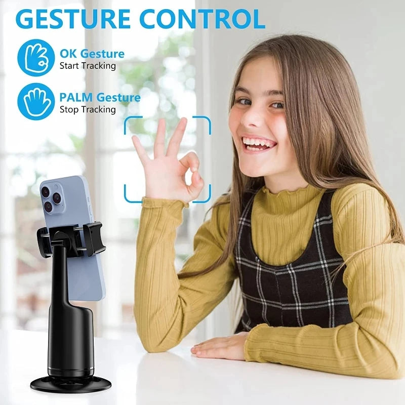 Smart AI Face Tracking 360 Rotation Gimbal