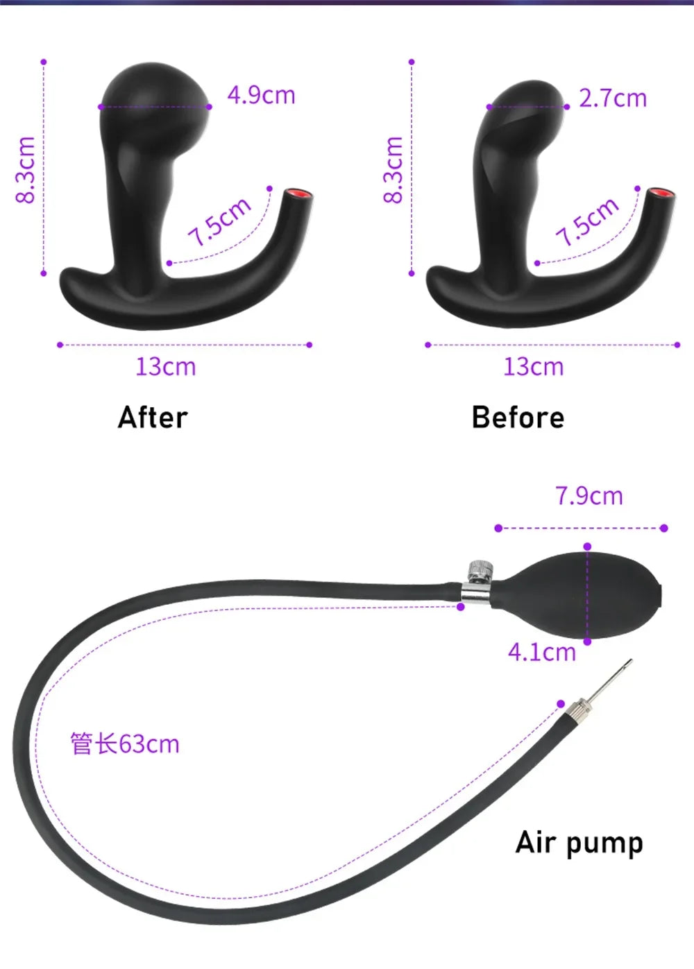 Wireless Pump Up Control Wellness Massager