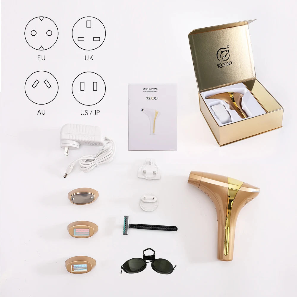 Premium 4 in 1 IPL Hair Removal Device