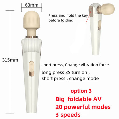 Hammer AV Magic Wand Vibrator