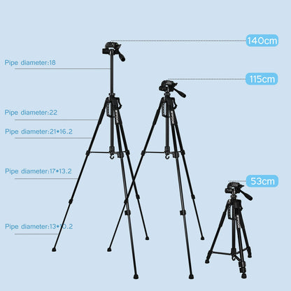 Premium Height-Adjustable Tripod