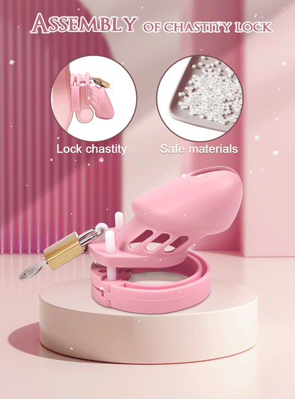 Pinky Boys Cage Chastity Cage Device