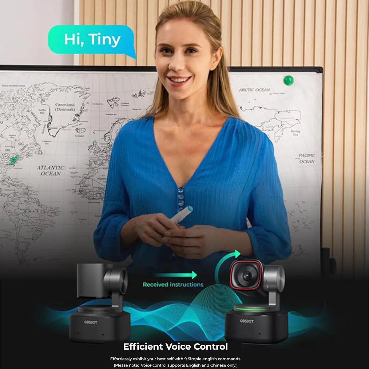 Ai Smart Tracking 4K Webcam