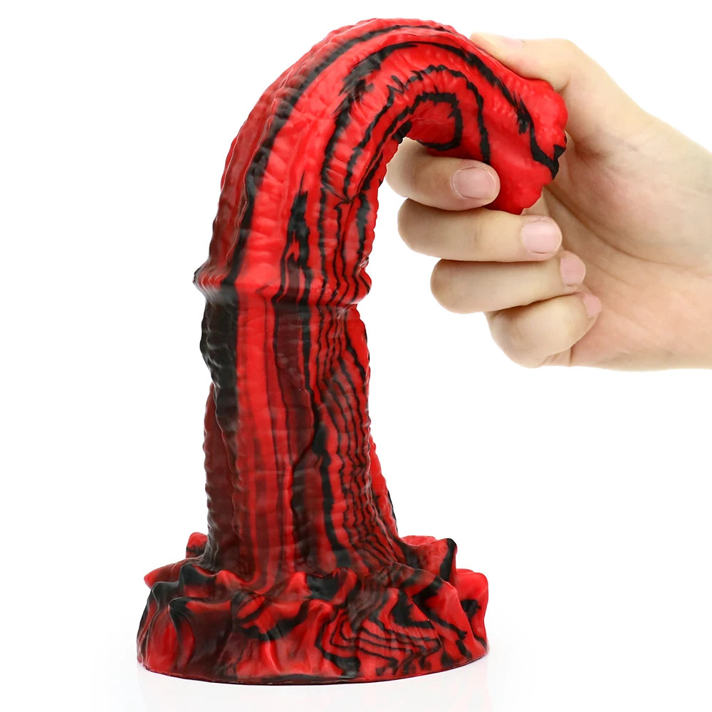 Large Soft Fantasy Silicone Dildo – 9.6 Inch