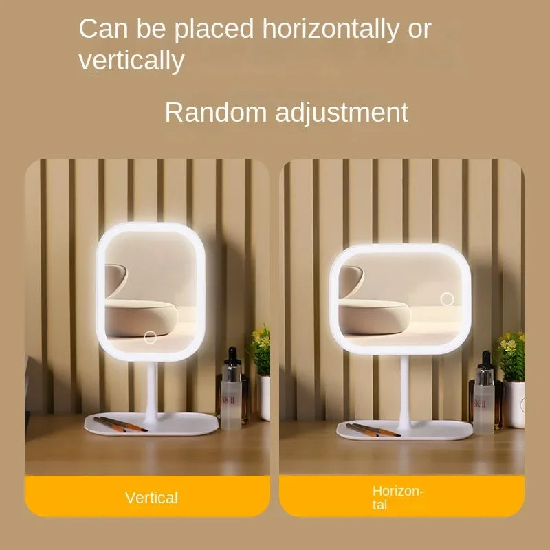 Modern Desktop LED Vanity Mirror