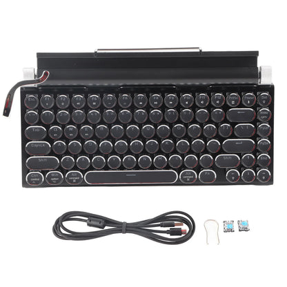 Ergonomic Wooden Keyboard