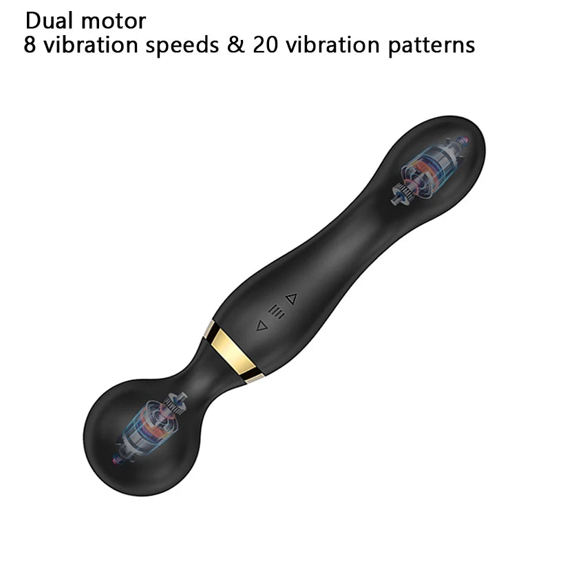 10-Frequency Magic Wand Vibrators
