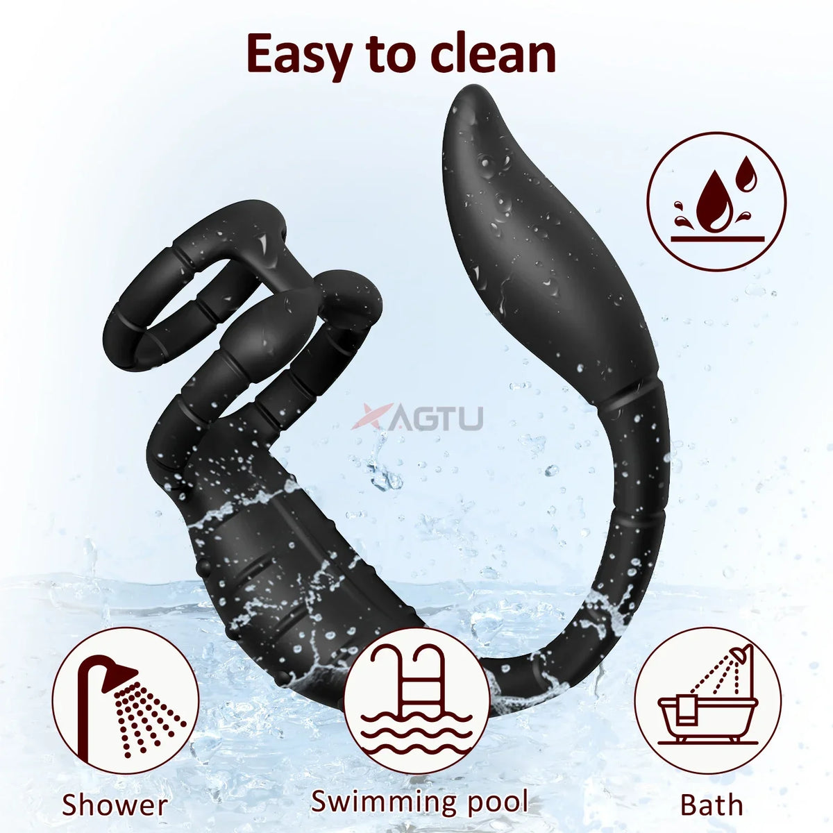 App Control Plug with Vibrating Ring