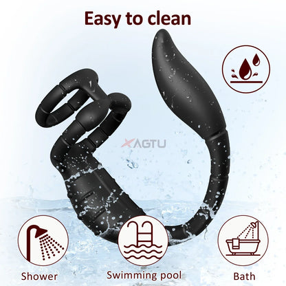 App Control Plug with Vibrating Ring