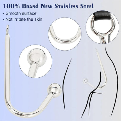 Premium Couples Exploration Kit – Hooks, Cuffs & Collar