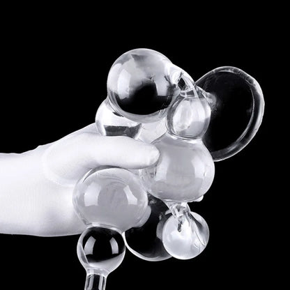 62cm Crystal Chain Beads Plug