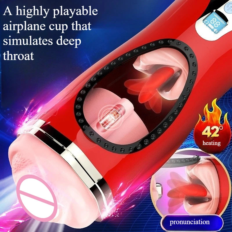 Heated Tongue-Licking Oral Simulator