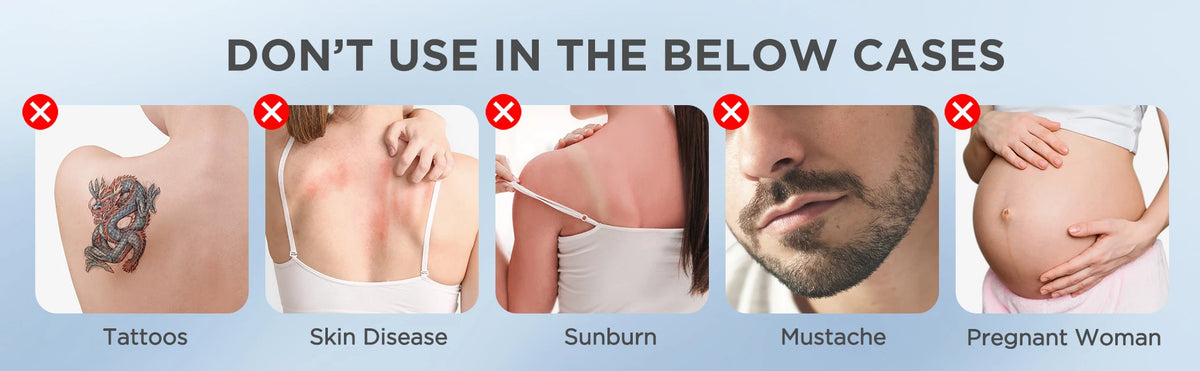 Painless Hair Removal Device