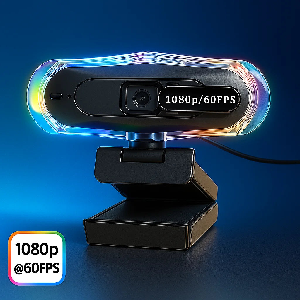 4k LED Light Autofocus Webcam