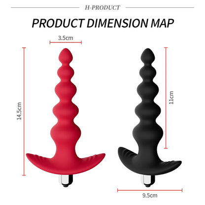 Remote-Control Silicone Plug Massager