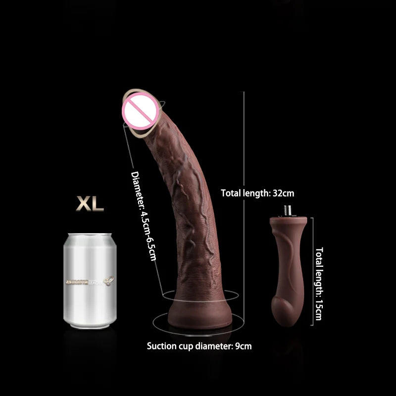 Super Long Easy-Grip Silicone Wand – S to XXL
