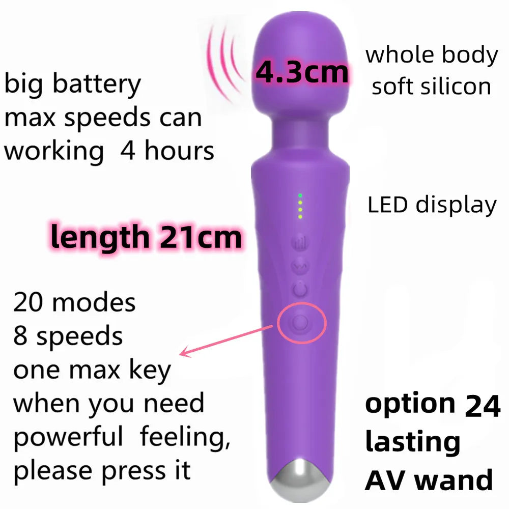 Hammer AV Magic Wand Vibrator