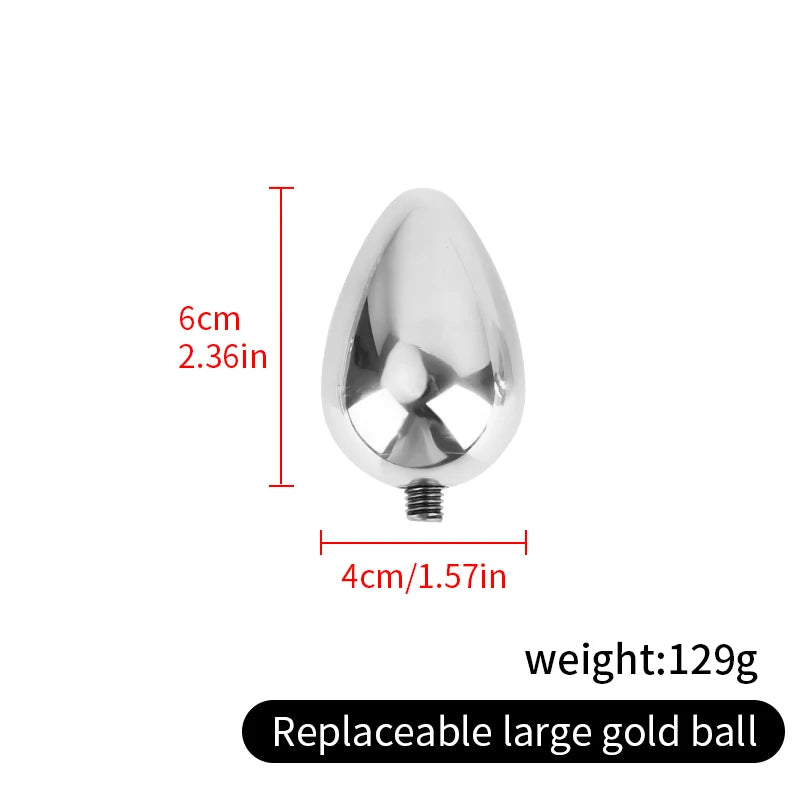 Contoured Ball Anal Hook