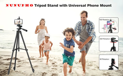 Portable Travel Tripod with Bluetooth