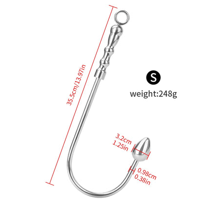 Contoured Ball Anal Hook