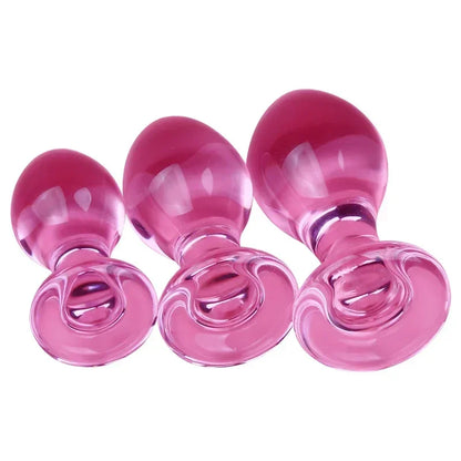 Stylish Style Crystal Glass Plug