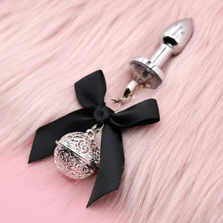 Stainless Steel Bow Bell Plug