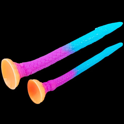 Extra Long Dragon Knotted Silicone Plug — 2 Sizes