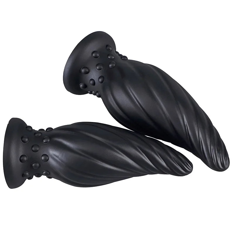Luminous Glow Silicone Anal Plug — 5 Sizes Body Safe