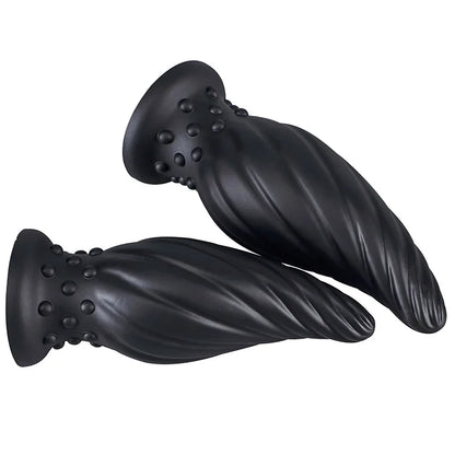 Luminous Glow Silicone Anal Plug — 5 Sizes Body Safe