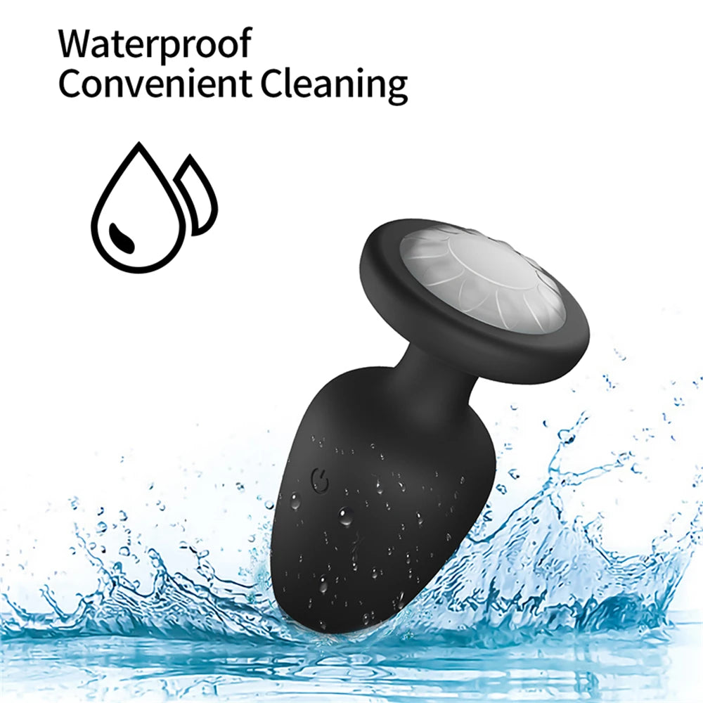Remote-Control Silicone Plug Massager