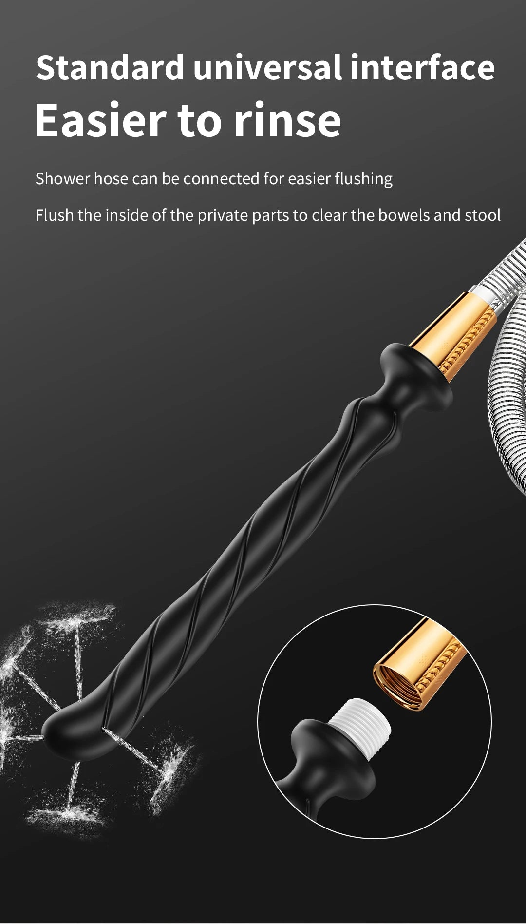 Portable Anal & Vaginal Shower