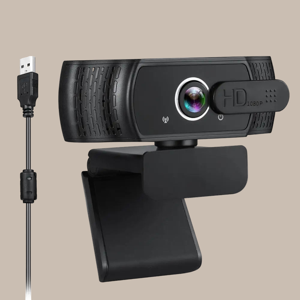 Full HD 360° Mic Webcam