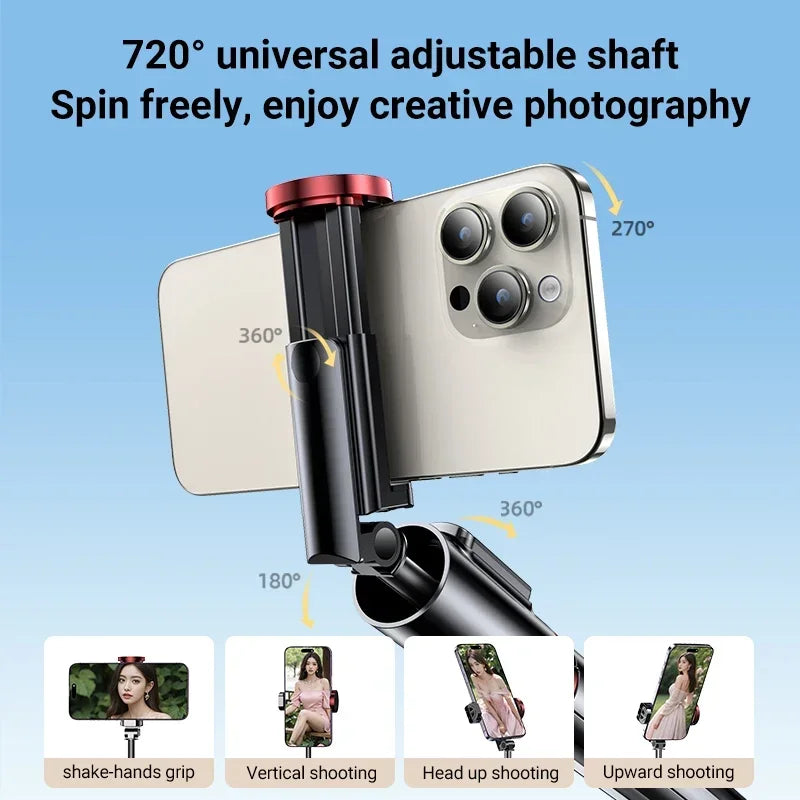 Foldable Selfie Stick With Tripod
