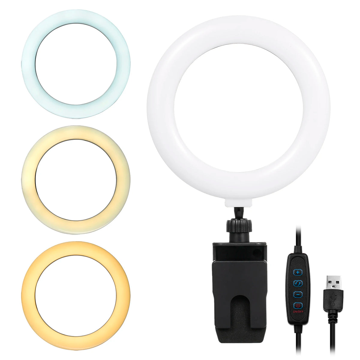 Laptop Live Streaming Ring Light