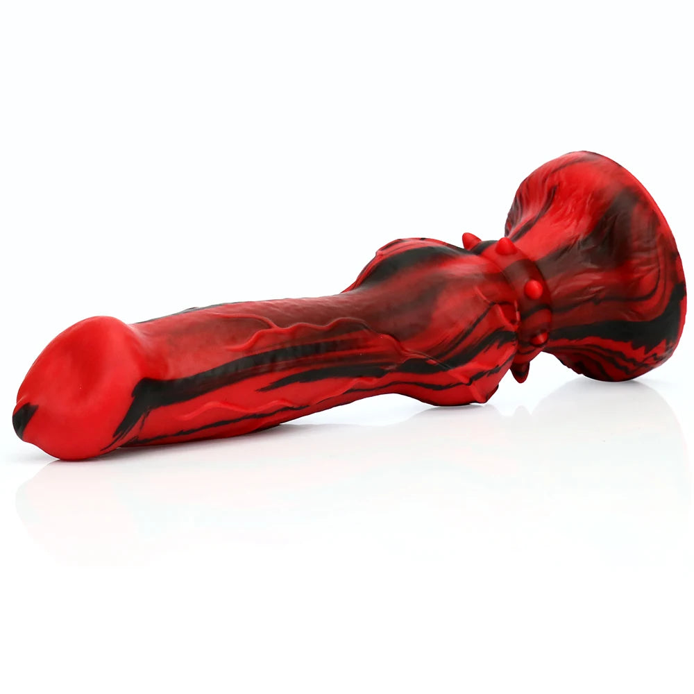 Realistic Soft Silicone Fantasy Dildo with Suction Cup