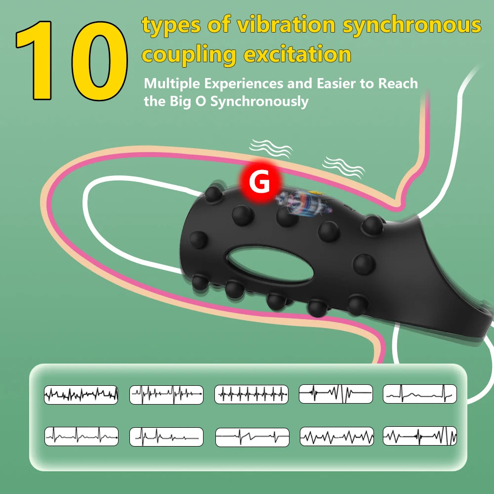 Vibrating Penis Sleeve Ring