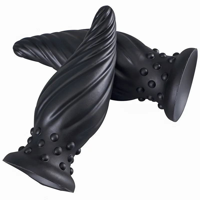 Luminous Glow Silicone Anal Plug — 5 Sizes Body Safe