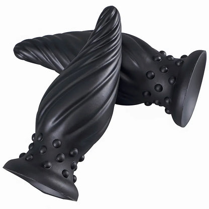 Luminous Glow Silicone Anal Plug — 5 Sizes Body Safe