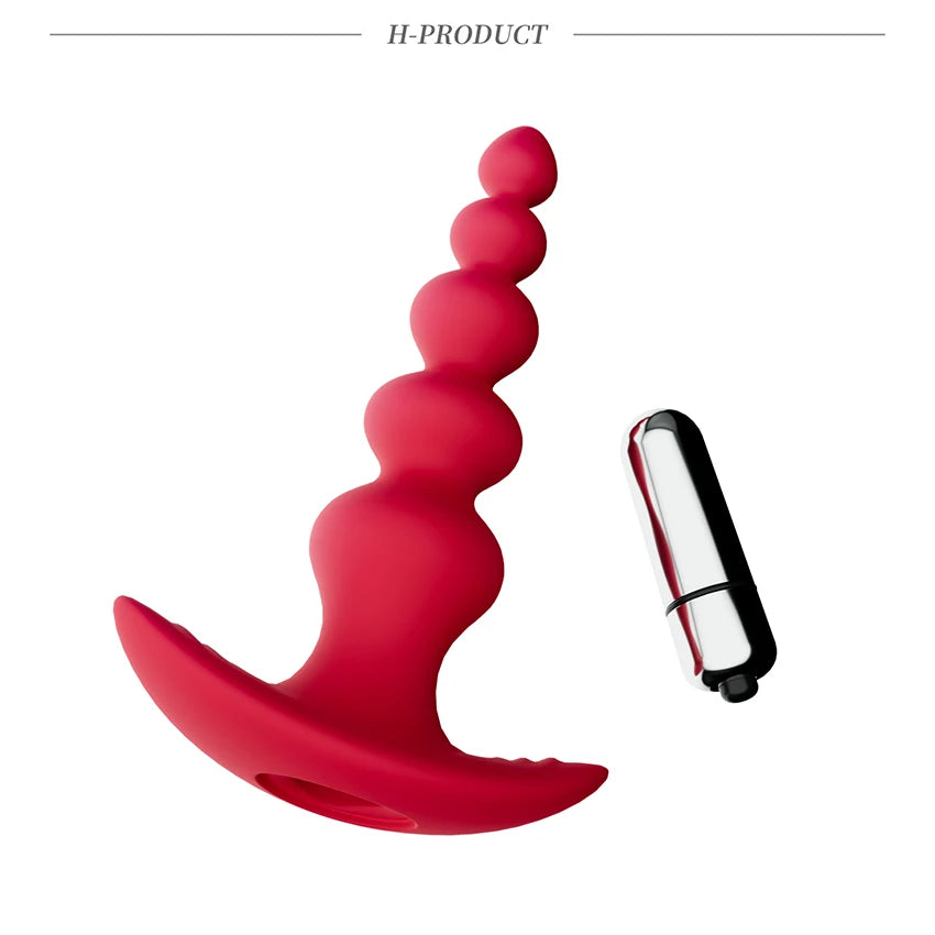 Remote-Control Silicone Plug Massager