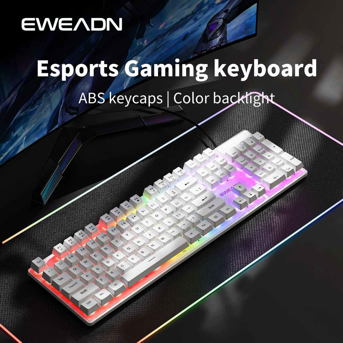 Rainbow Shine Keyboard