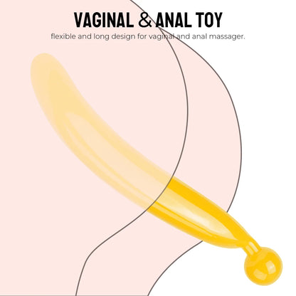Soft Silicone Banana Dildo Plug