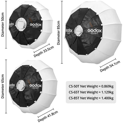 Round Softbox Studio Lighting