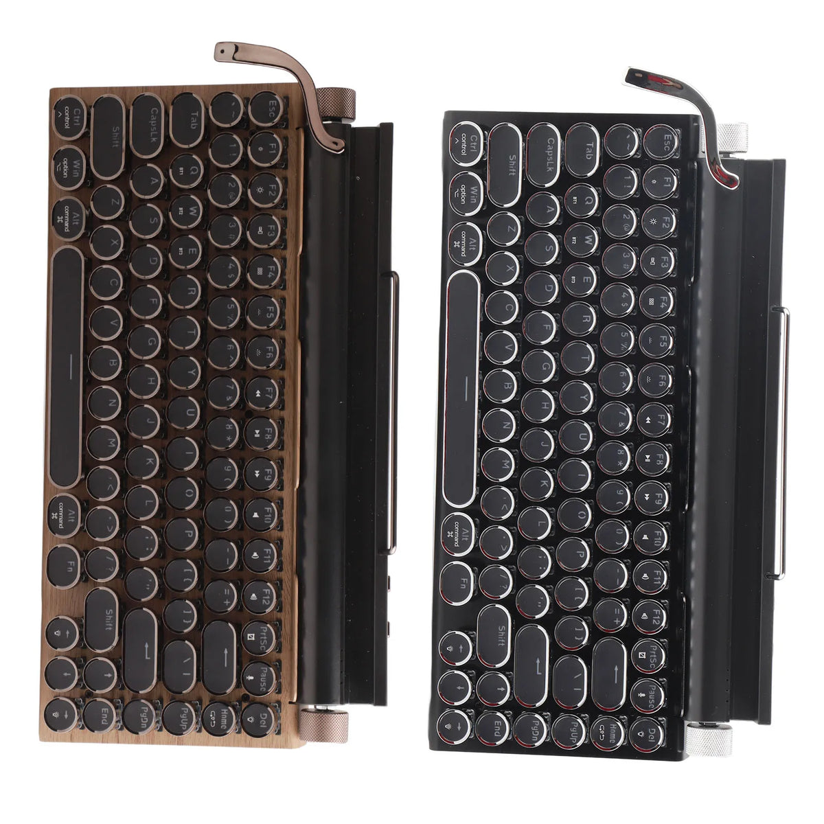 Ergonomic Wooden Keyboard