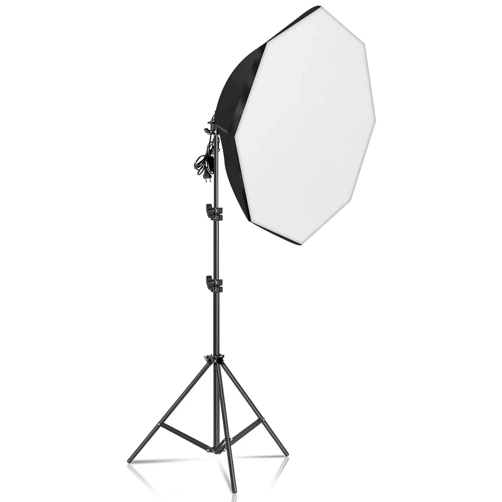Studio Lighting with Global Plug Adapters