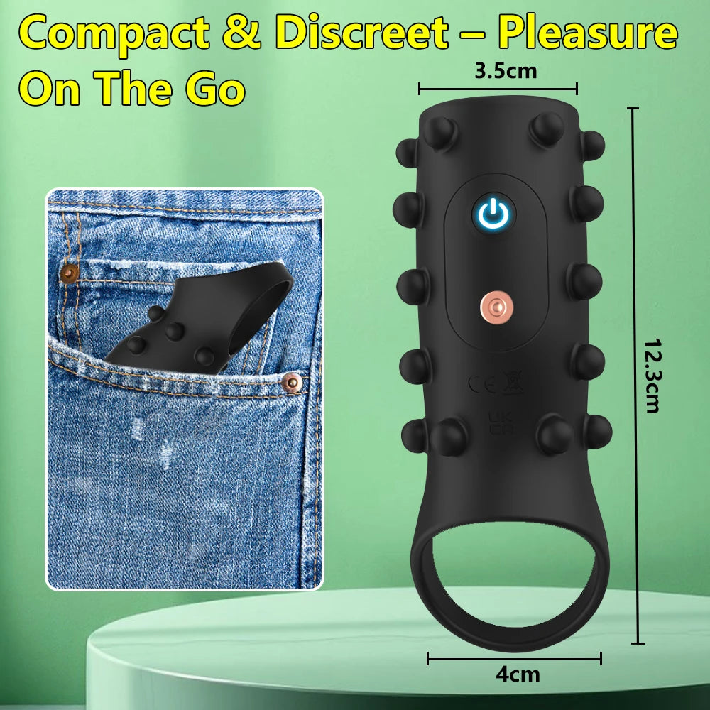 Vibrating Penis Sleeve Ring