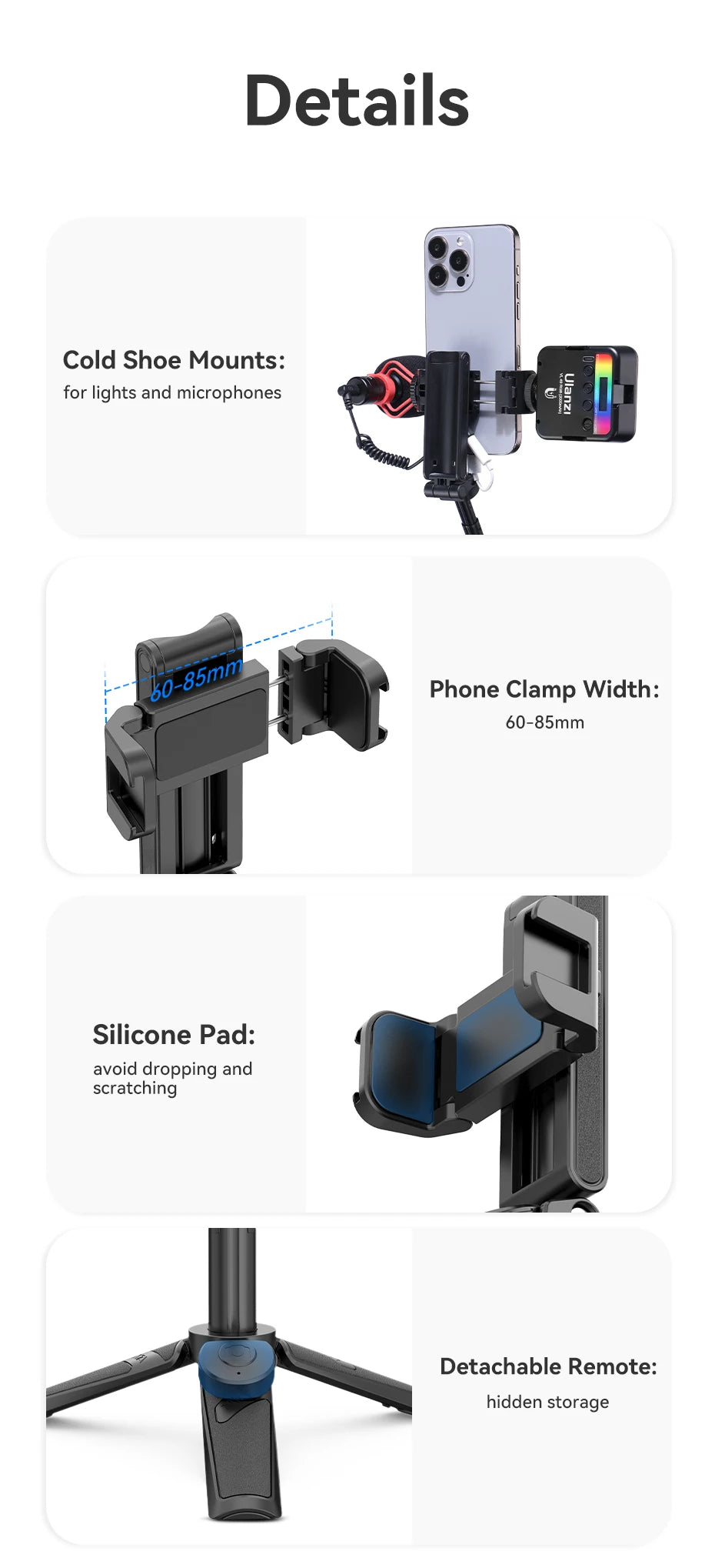 Pro Extendable Mini Tripod