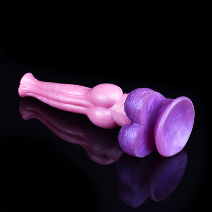 Silicone Fantasy Knot Horse Dildo — 5 Sizes M to XXL